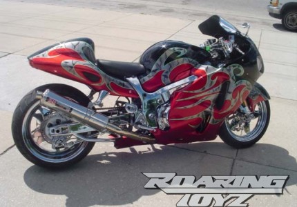 Roaring Toyz Custom Suzuki Hayabusa Tribal | Roaring Toyz