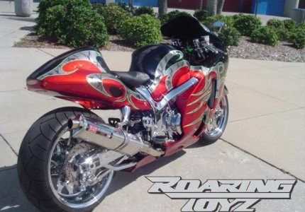 Roaring Toyz Custom Suzuki Hayabusa Tribal | Roaring Toyz