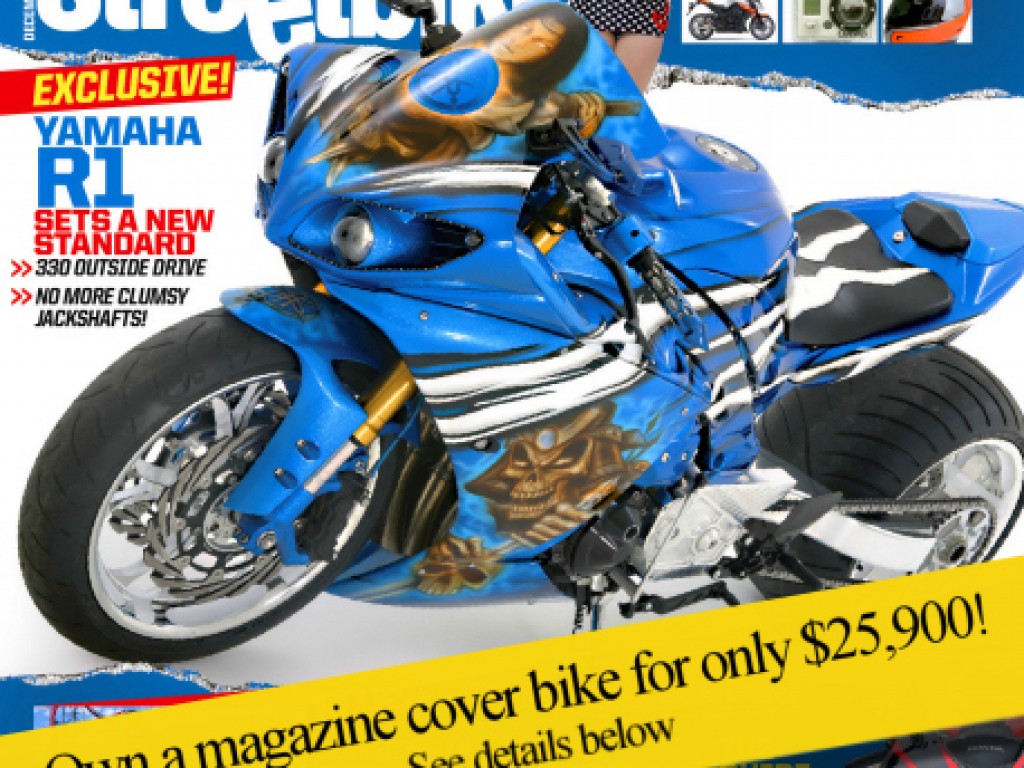 Blue Warrior Yamaha R1 “Super Streetbike Magazine Cover Bike”
