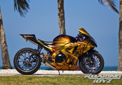 GSXR 1000 w/ Custom Single Sided 240 Swingarm & PM Heathen Wheels ...