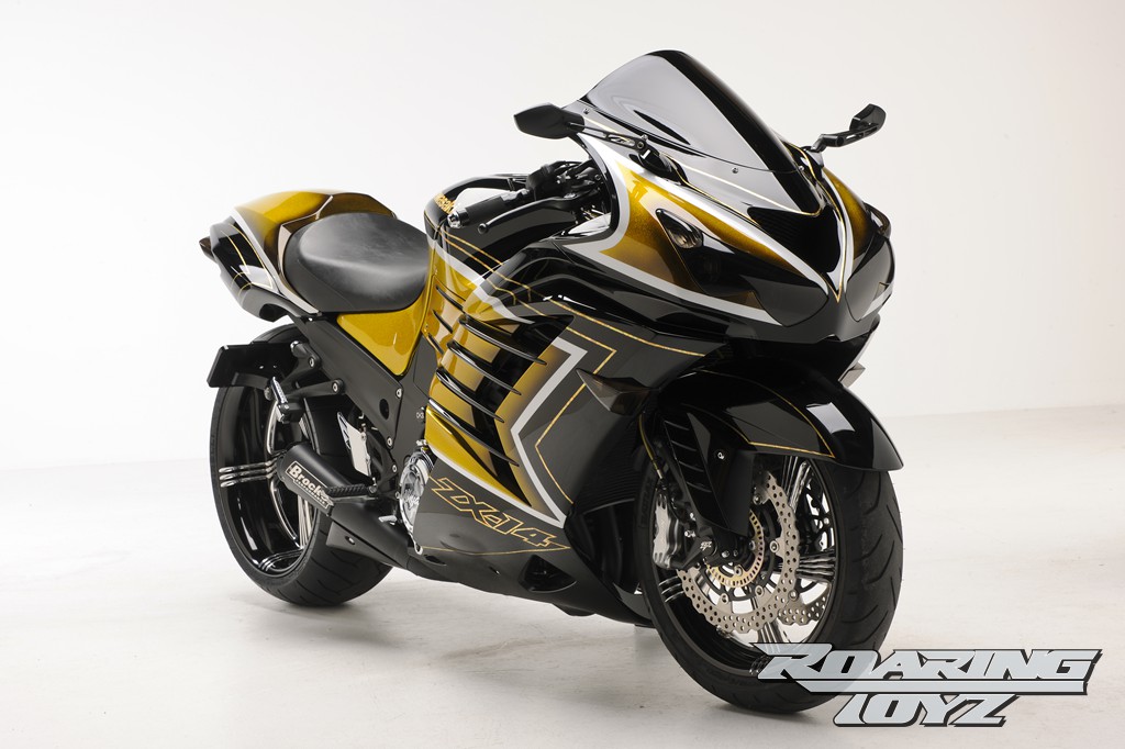 Roaring Toyz Custom ZX-14 w/ Billet Single-Sided Swingarm 