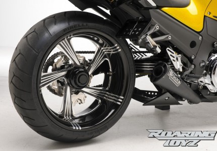 Roaring Toyz Custom ZX-14 w/ Billet Single-Sided Swingarm 