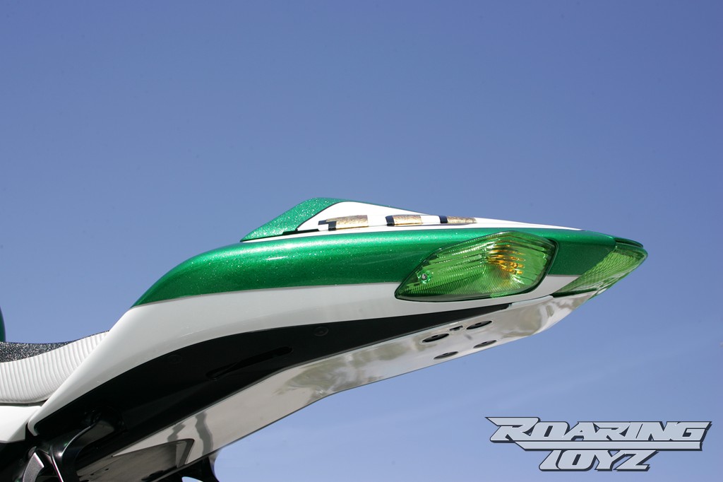 Custom Green Nitrous Kawasaki ZX10 | Roaring Toyz