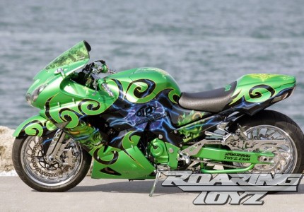 Custom Kawasaki ZX14 Featured in Ludacris' Music Video 