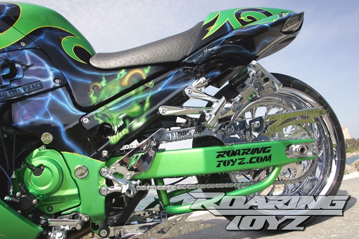 Custom Kawasaki ZX14 Featured in Ludacris' Music Video 