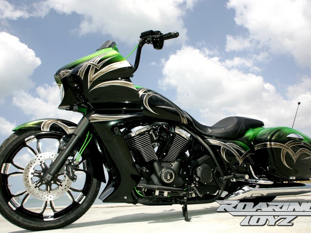 Roaring Toyz Custom Kawasaki Vulcan 1700 Vaquero 21 In. Conversion