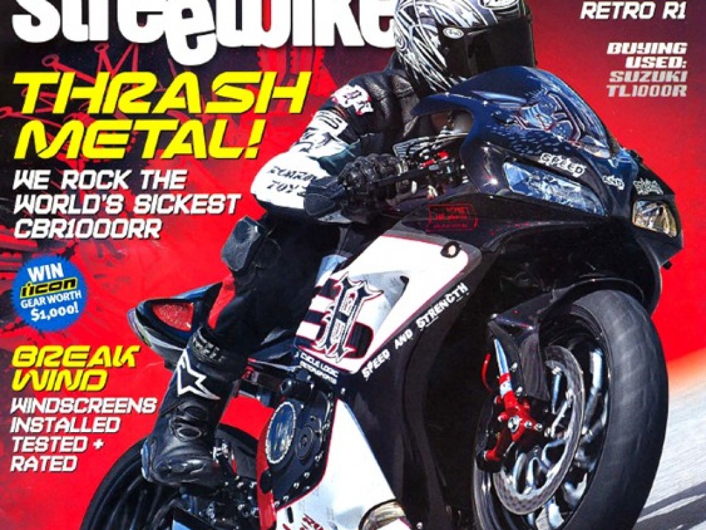 “Project H” Streetbike Magazine Cover Bike