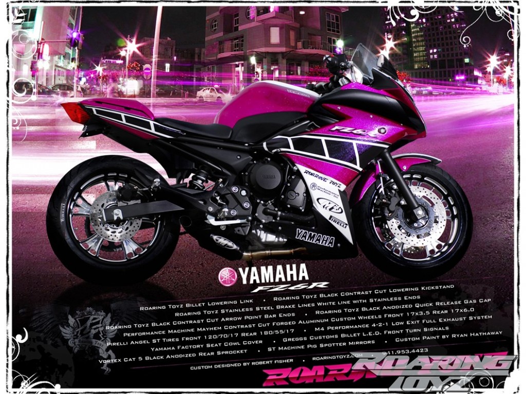 Roaring Toyz Custom Yamaha FZ6R