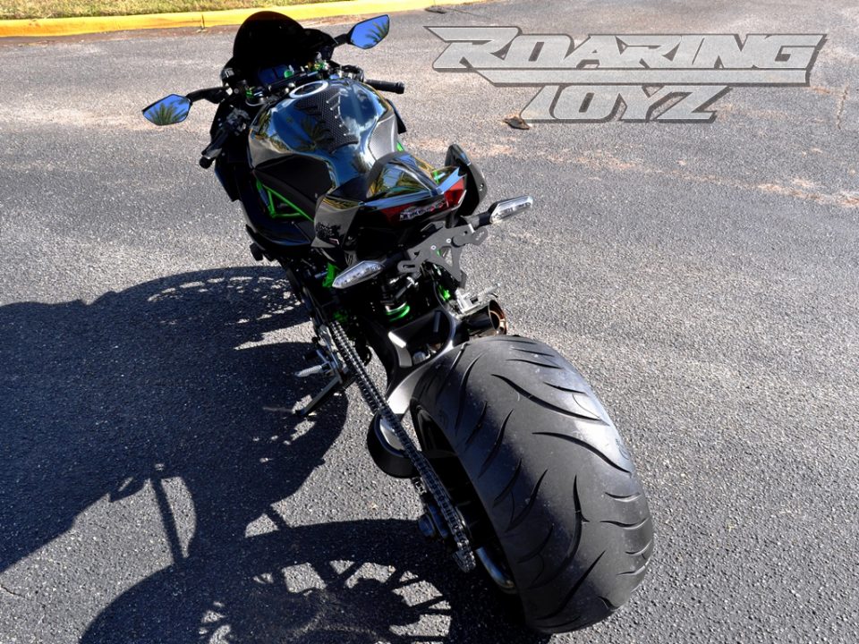 2015 Kawasaki H2 with 300 OSD Single Sided Swingarm Kit | Roaring Toyz