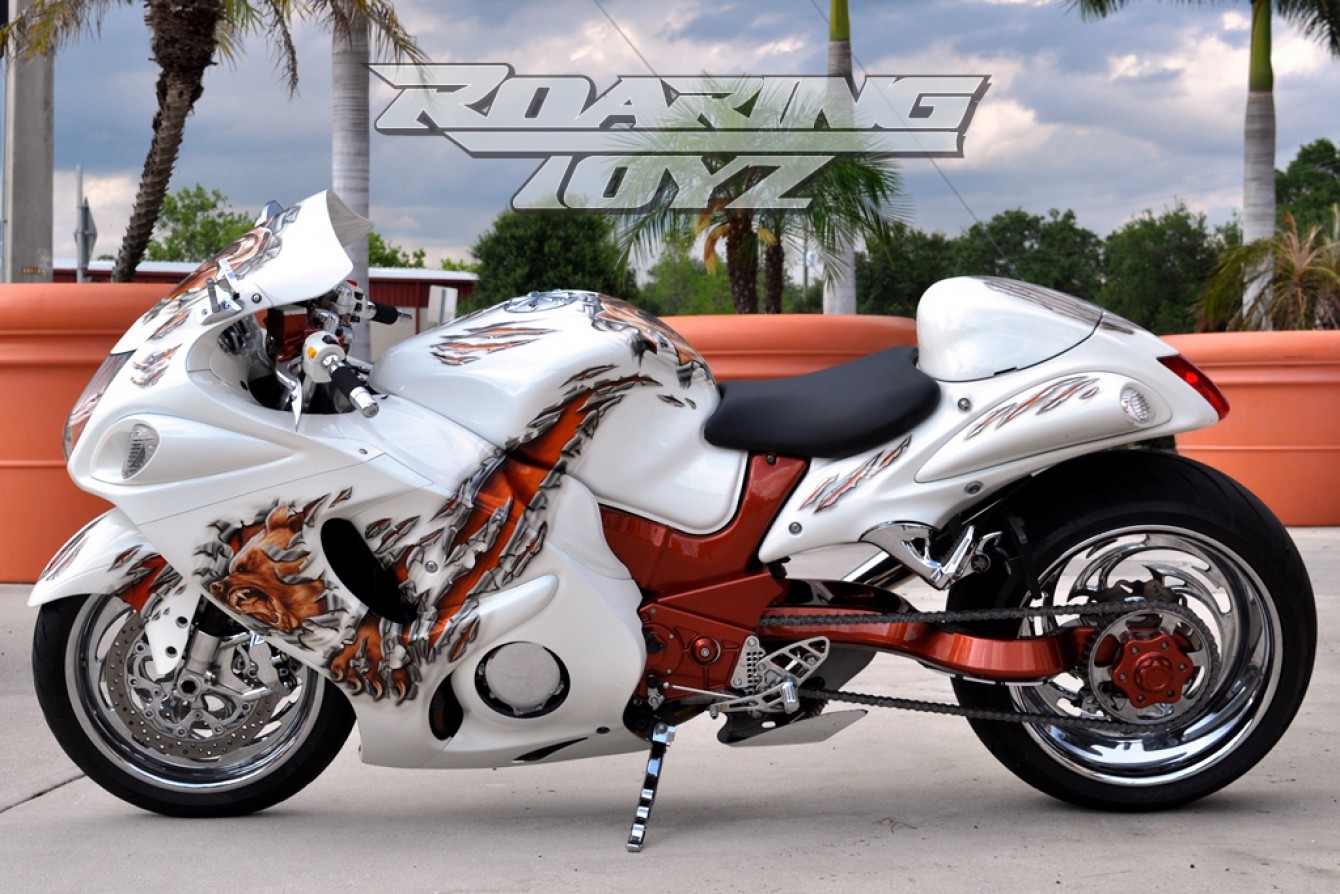 Hayabusa Bear Bike 300 Step Over Single Sided Swingarm