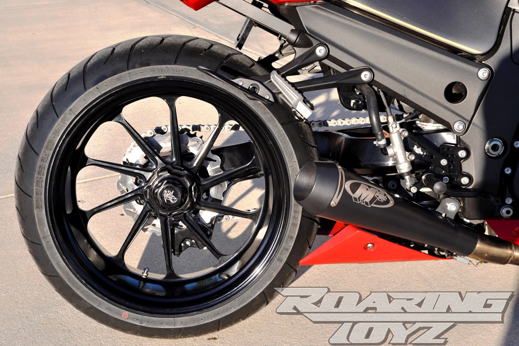 Kawasaki ZX14R Limited 240 Step Over Single Sided Swingarm Kit 